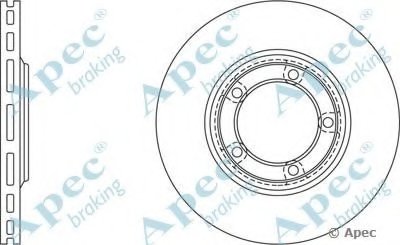 Тормозной диск APEC braking купить