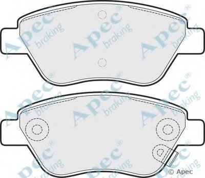 Комплект тормозных колодок, дисковый тормоз APEC braking купить