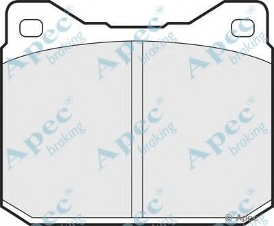 Комплект тормозных колодок, дисковый тормоз APEC braking купить