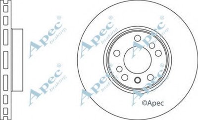 Тормозной диск Brake Fit APEC braking купить