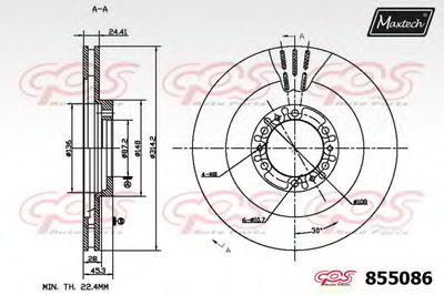 Тормозной диск R+ (Regular Plus) MAXTECH купить