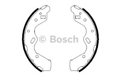 Комплект тормозных колодок BOSCH купить