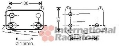 Радиатор масляный MB Sprinter 2.2CDI 00-06