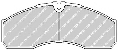Комплект тормозных колодок, дисковый тормоз PREMIER FERODO купить