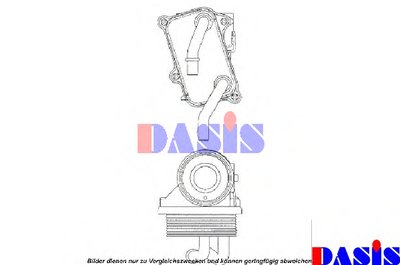 масляный радиатор, двигательное масло AKS DASIS купить