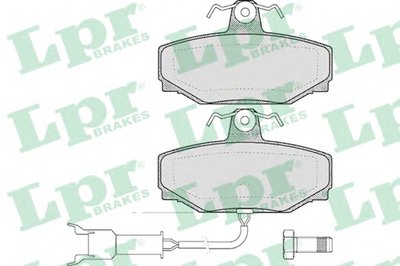 Комплект тормозных колодок, дисковый тормоз LPR купить