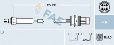 Лямда-зонд FAE купить