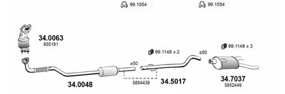 Система выпуска ОГ ASSO купить