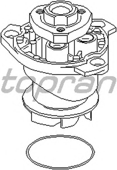 Водяной насос TOPRAN купить
