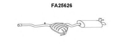 Глушитель выхлопных газов конечный VENEPORTE купить