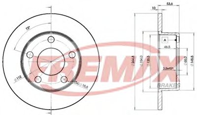 Тормозной диск Premium Carbon + FREMAX купить