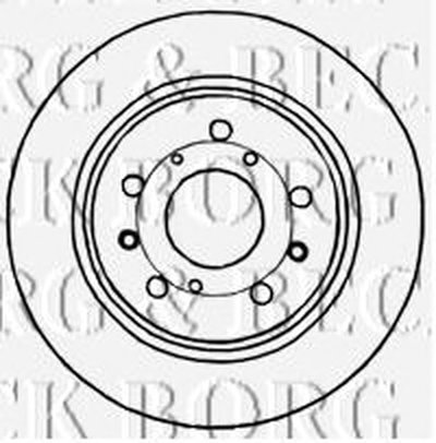 Тормозной диск BORG & BECK купить
