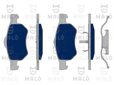 Комплект тормозных колодок, дисковый тормоз MALÒ купить