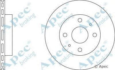 Тормозной диск APEC braking купить