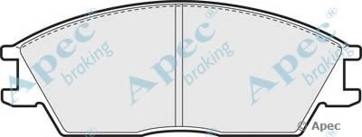 Комплект тормозных колодок, дисковый тормоз APEC braking купить