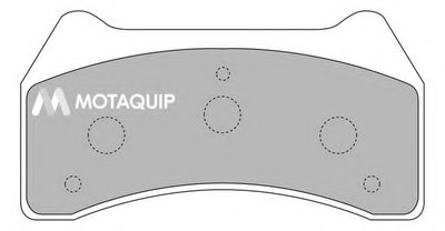 Комплект тормозных колодок, дисковый тормоз MOTAQUIP купить