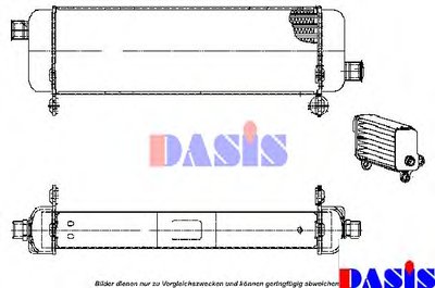 масляный радиатор, двигательное масло AKS DASIS купить