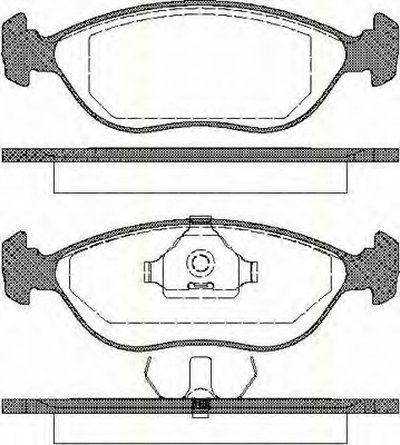 Комплект тормозных колодок, дисковый тормоз TRISCAN купить