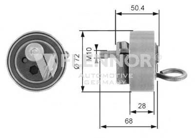 Натяжной ролик, ремень ГРМ FLENNOR купить