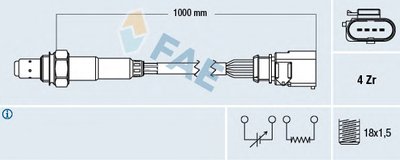 Лямда-зонд FAE купить