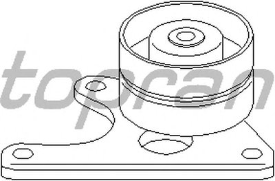 Паразитный / Ведущий ролик, зубчатый ремень TOPRAN купить
