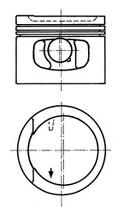 Поршень KOLBENSCHMIDT купить