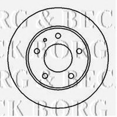 Тормозной диск BORG & BECK купить