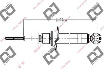 Амортизатор DJ PARTS купить