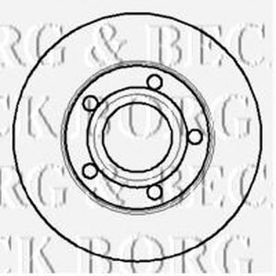 Тормозной диск BORG & BECK купить