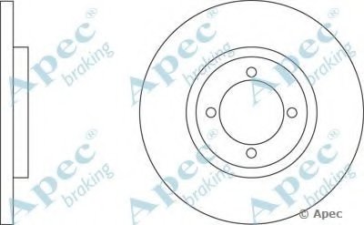 Тормозной диск APEC braking купить