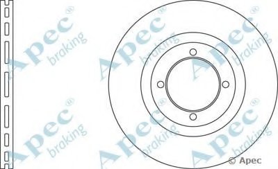 Тормозной диск APEC braking купить