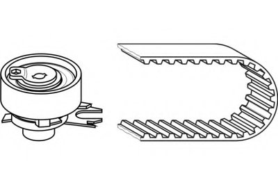 Комплект ремня ГРМ TOPRAN купить