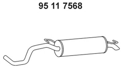 Глушитель выхлопных газов конечный EBERSPÄCHER купить