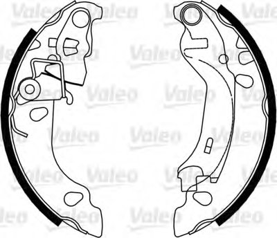 Комплект тормозных колодок VALEO купить