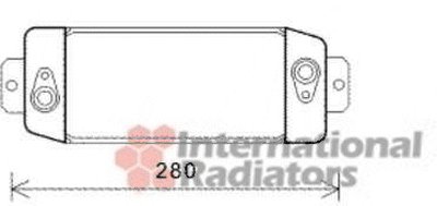 масляный радиатор, двигательное масло VAN WEZEL купить