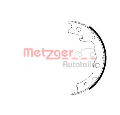Комплект тормозных колодок, стояночная тормозная система METZGER купить