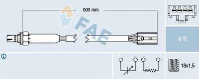 Лямда-зонд FAE купить