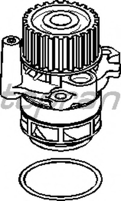 Водяной насос TOPRAN купить