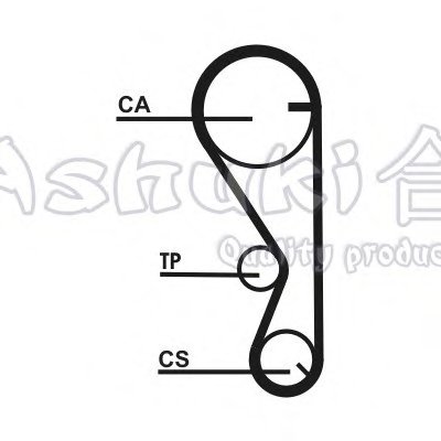 Ремень ГРМ ASHUKI купить