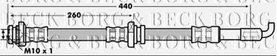 Тормозной шланг BORG & BECK купить