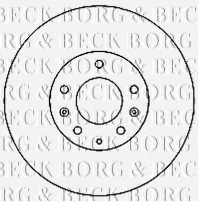 Тормозной диск BORG & BECK купить