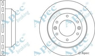 Тормозной диск APEC braking купить