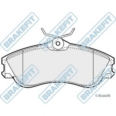 Комплект тормозных колодок, дисковый тормоз Brake Fit APEC braking купить