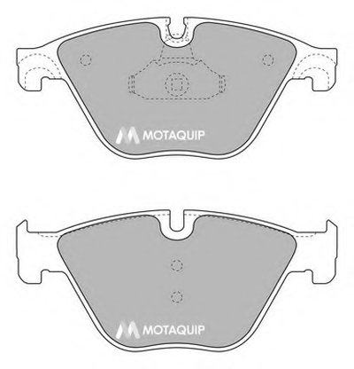 Комплект тормозных колодок, дисковый тормоз MOTAQUIP купить