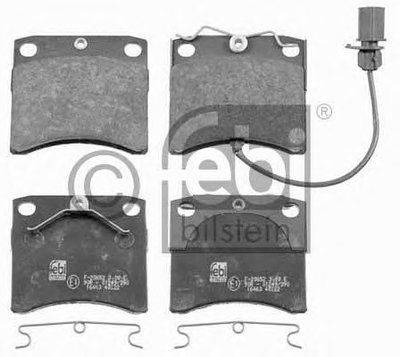 Комплект тормозных колодок, дисковый тормоз FEBI BILSTEIN купить