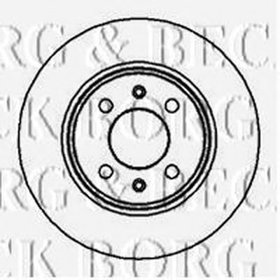 Тормозной диск BORG & BECK купить