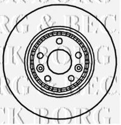 Тормозной диск BORG & BECK купить