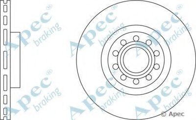 Тормозной диск APEC braking купить