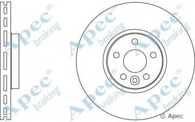 Тормозной диск APEC braking купить