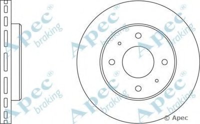 Тормозной диск APEC braking купить